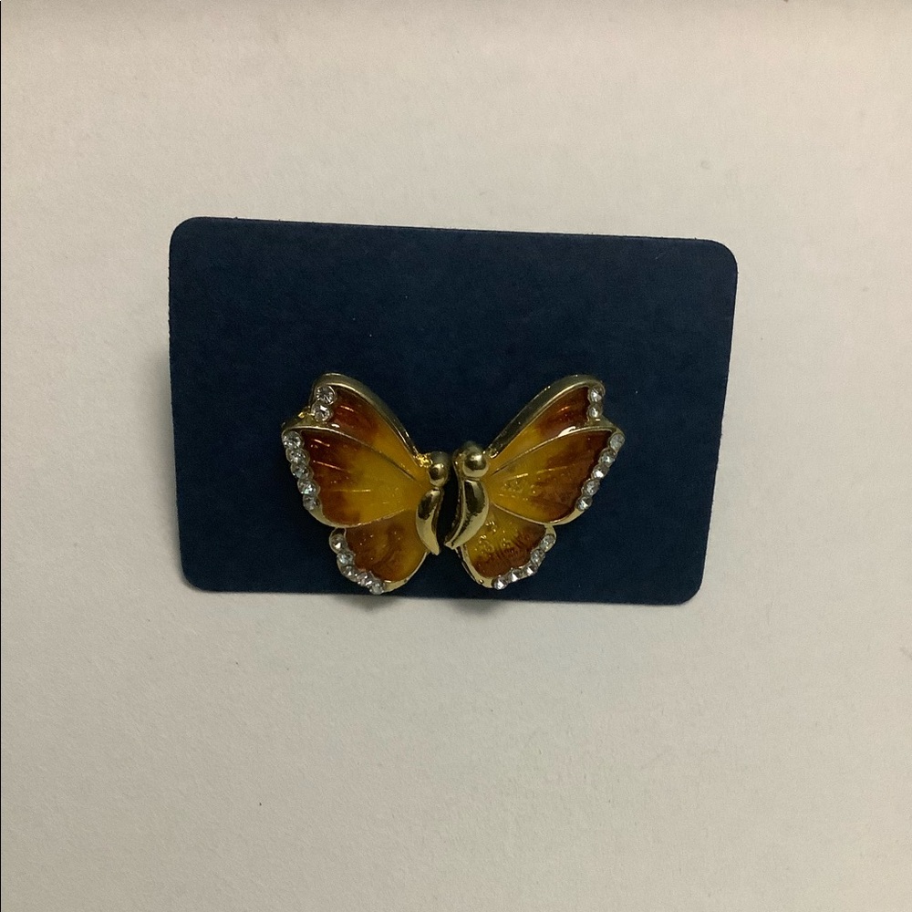 ✨SALE✨ Brown & Yellow Butterfly Women’s Earrings
